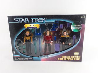 Star Trek 1701 Action Figure Set Sealed 