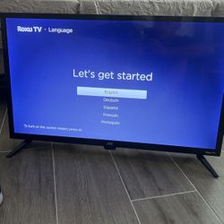 32” JVC ROKU TV (Remote Included)