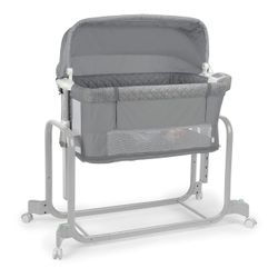 Ingenuity Dream Hero Starlight 3-in-1 Co-Sleeping Bassinet and Crib - Lume (Grey), Unisex, Newborn to 12 Months