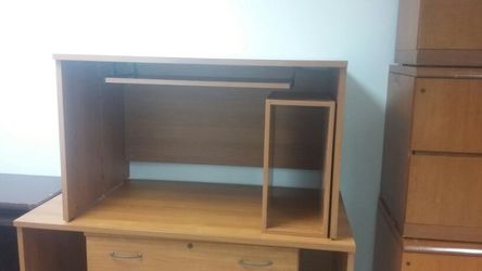 File cabinets, desks, chairs...