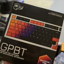 Glorious Celestial Fire GPBT Premium Keycaps