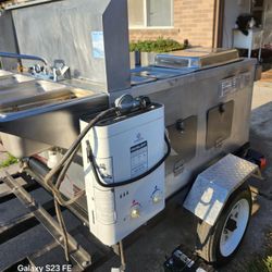 Mobile Hot Dog Cart