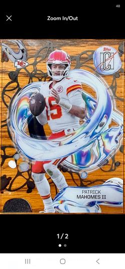 2025 Topps Signature Class Patrick Mahomes Fluidity FL-2 Chiefs