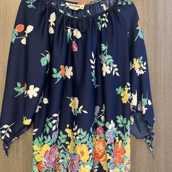 Judy Bond Women’s Floral Pullover Blouse Size 15