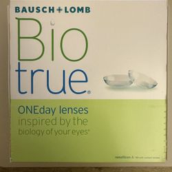 🔥 Biotrue ONEday Contacts – 3 Boxes + Extras – $125 OBO