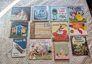 12 Great Children Books, Excellent For Day Care/ Preschool