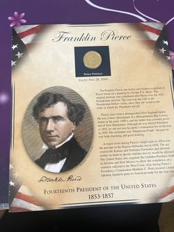 FRANKLIN PIERCE PRESIDENTIAL DOLLAR 