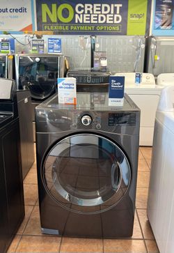 LG 7.4 Cu. Ft. Smart Wi-fi Enabled Gas Dryer with TurboSteam
