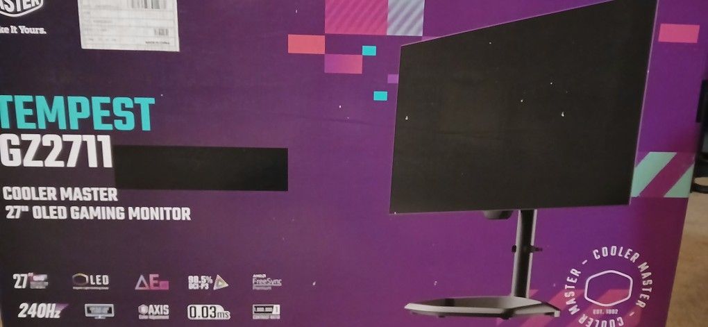 Cooler Master OLED Gaming Monitor GZ2711