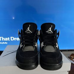 Jordan 4 White Thunder Size 9 