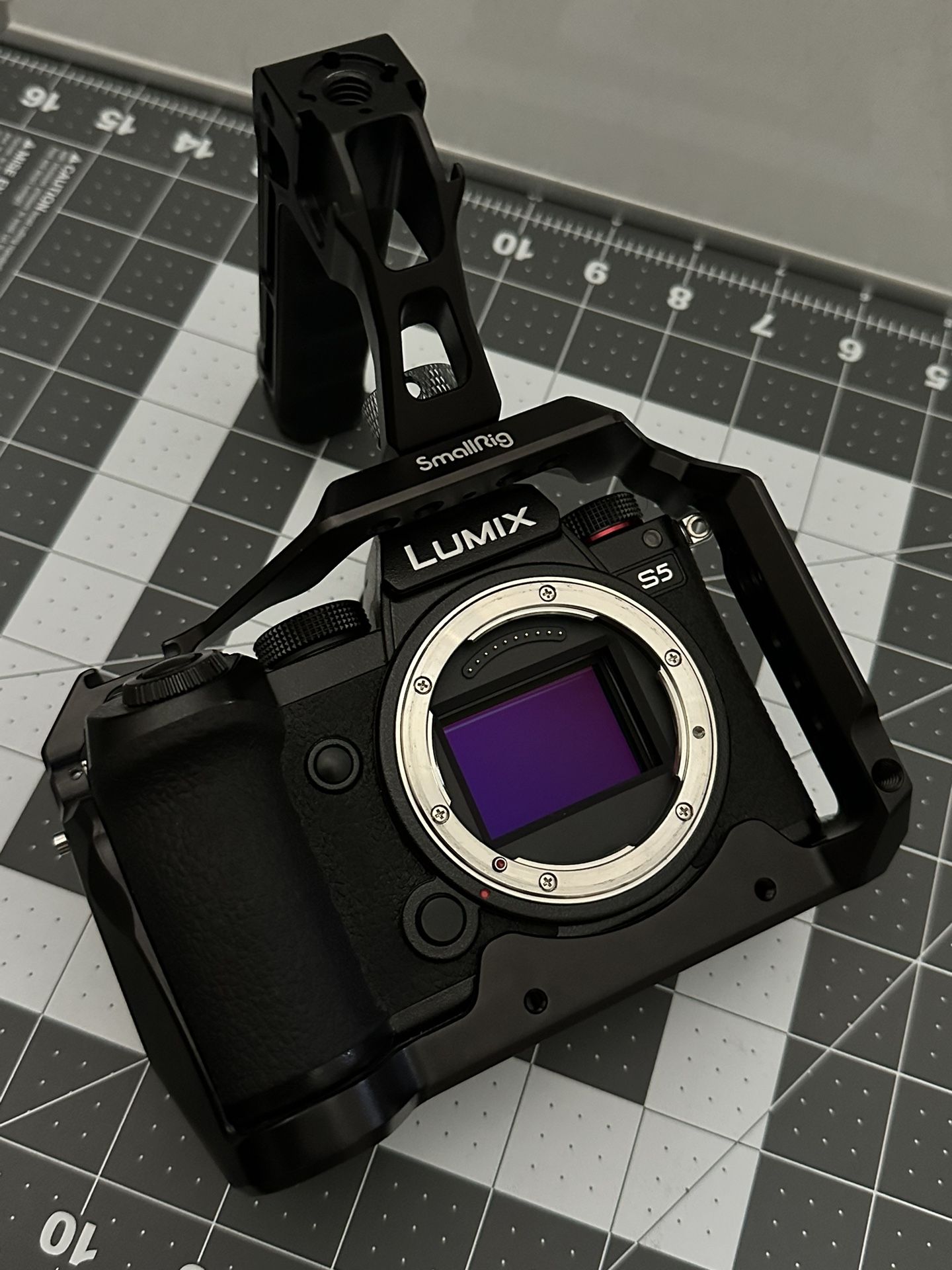Panasonic Lumix S5 Full Frame Hybrid Camera With Cage & Handle