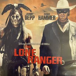 Disney’s The LONE RANGER (Blu-Ray + DVD + Digital-2013) Johnny Depp!