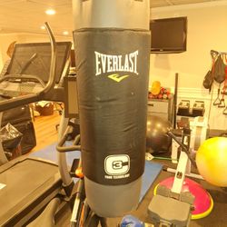 Punching Bag  w/gloves