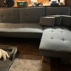 Light Blue Couch 