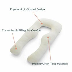 Yana 360° Body Pillow with Cooling Gel Insert