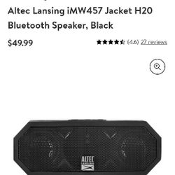 Bluetooth Boombox Water Resistant