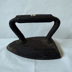 Antique Black Cast Iron Sad Iron
