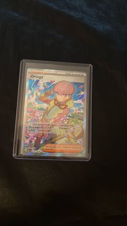 Pokémon Ortega Full Art Trainer Card 219/197
