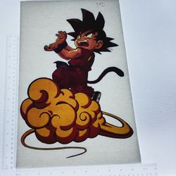 Iron On Heat Transfer  Good For T-shirts Sweaters Jackets T Shirt Design Size Is About 14x10 Dragon Ball #382