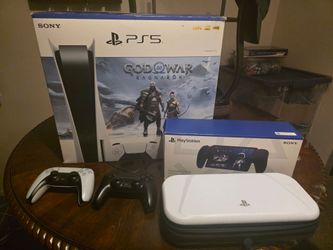 Ultimate Sony PS5 Bundle – 2TB Samsung 990 PRO SSD w/ Heatsink, PlayStation Portal, 2 Controllers, Carrying Case