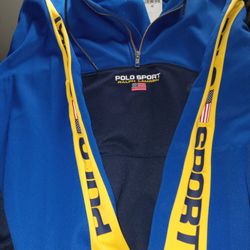 Brand new XLARGE POLO SWEAT SUIT BLUE AND YELLOW for