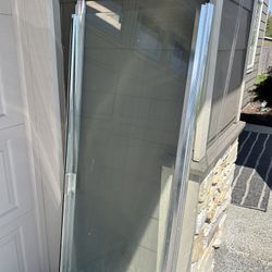 Shower Glass Door For 5’ Shower
