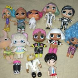 12 Dolls LOL Surprise & Accessory.  Come As Is As Seen In Pics