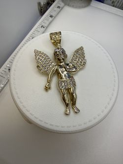 925 Sterling Silver Pendant High Quality Cubic Zirconia Stones Elegant Dije De Plata Italiana 