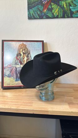 Black Felt Western Cowboy Hat