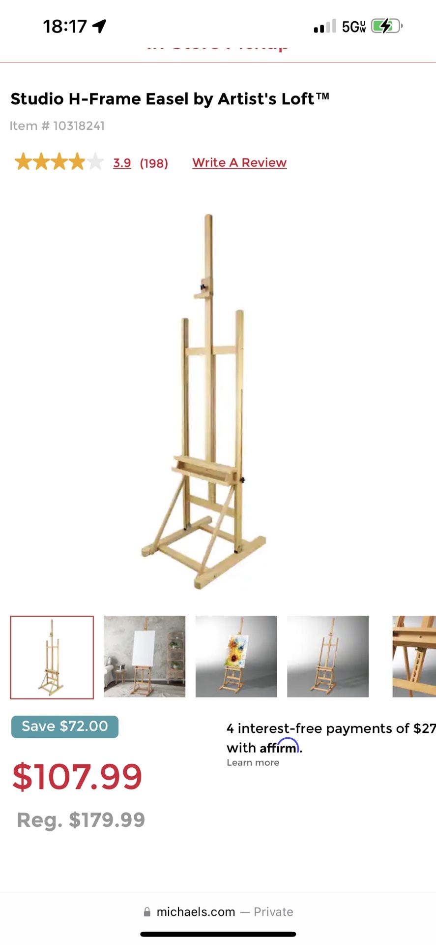 Easel