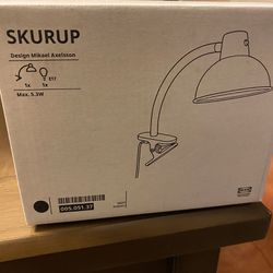 SKURUP Work lamp with LED bulb, black - IKEA