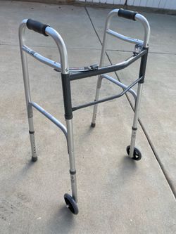 Brand New Folding Lightweight, Height-Adjustable Walker for Adults