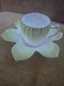 Porcelain Teacup and Saucer Set