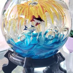 Decorative Globe Ocean Scene