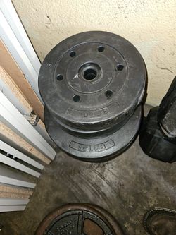 Vinyl weight plates