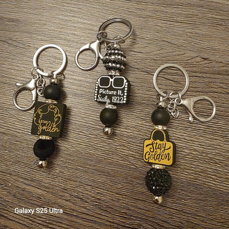 Golden Girl's Keychains