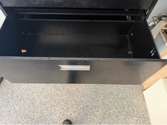 Four drawer filing cabinet