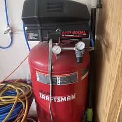 6Hp, 60Gal, Twin Cylinder Air Compressor