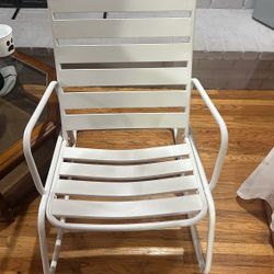 White Porch Rocking Chair 