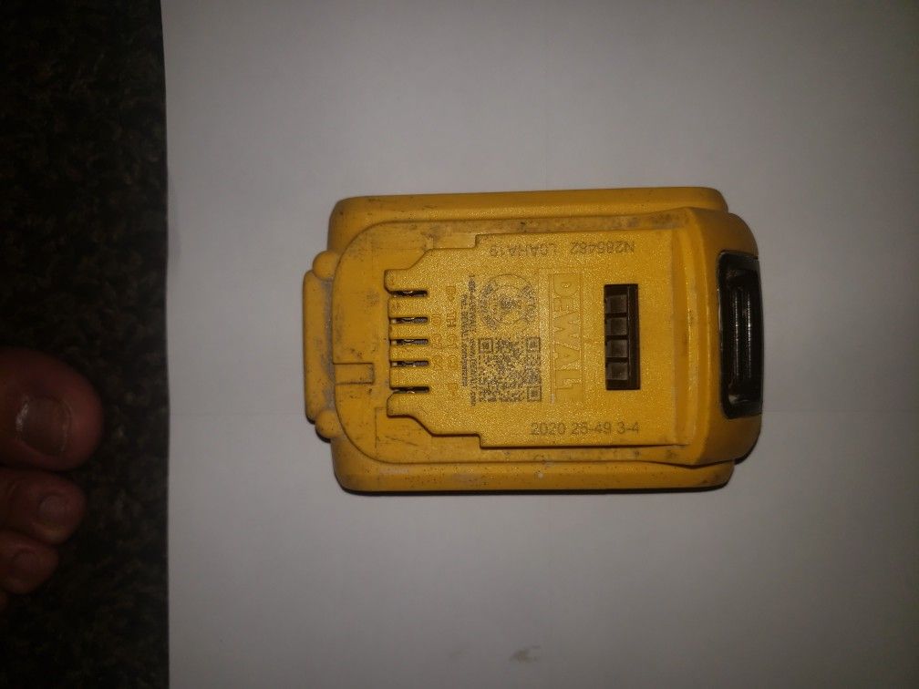 Dewalt Battery 20V 2AH Lithium Ion