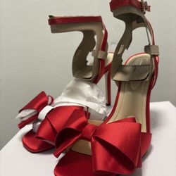Jessica Simpson Red Muse Heels