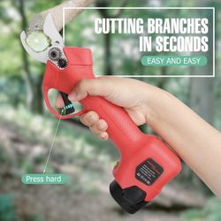 Salem Masters Electronic Pruning Shear With 2batteries And