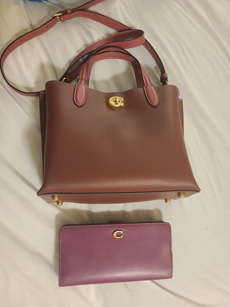 Coach Handbag And Purse