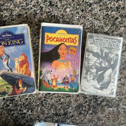 Disney Classic VHS Movies