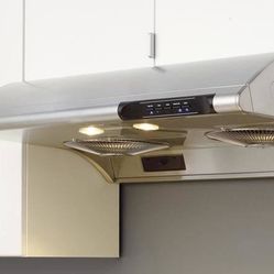 42 Inch Zephyr Stovetop Hood Kitchen Appliances Custom Cabinets  Gas Burner Range