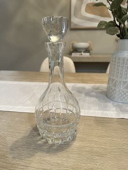 Crystal Heavy Wine/Scotch/Whiskey Decanter