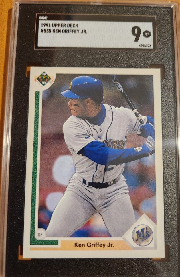Ken Griffy Jr 1991 Upper Deck SGC 9