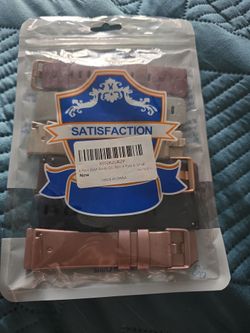 Watch bands and screen protectors