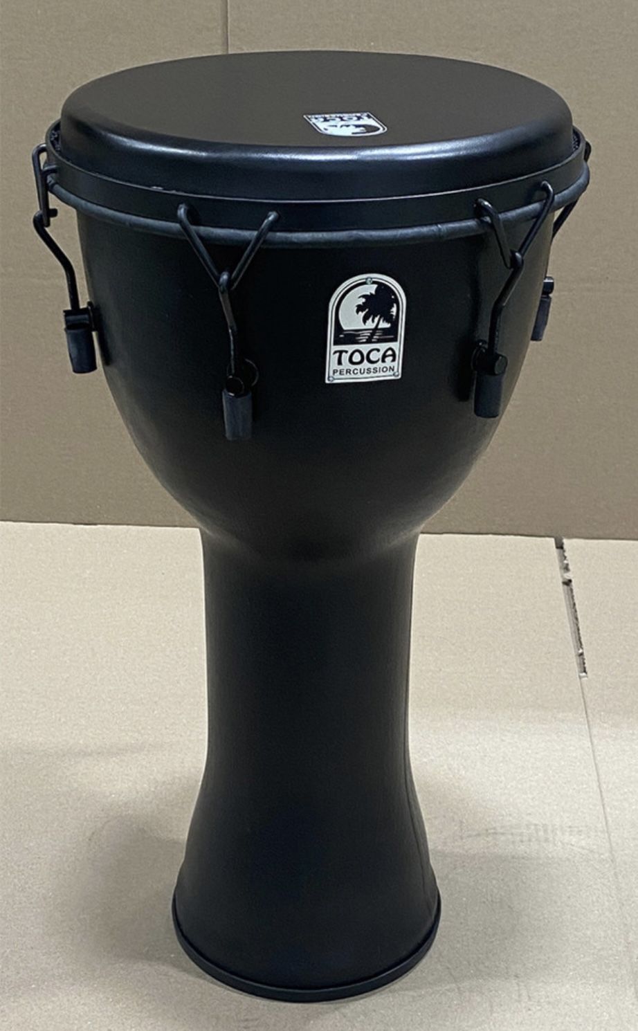 Toca Freestyle Key Tuned Djembe Black Mamba