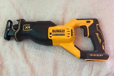 🟡⚫️DEWALT Reciprocating Saw: Tool Only, 1 1/8 in Stroke Lg, 3,200 Max. Strokes per Minute, Straight